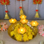 flower bowl for diwali decor