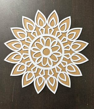 mdf rangoli design