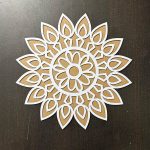 mdf rangoli design